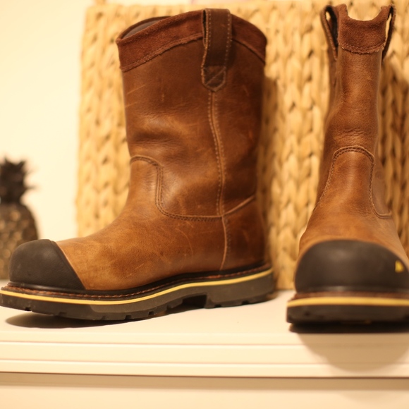 keen wellington work boots